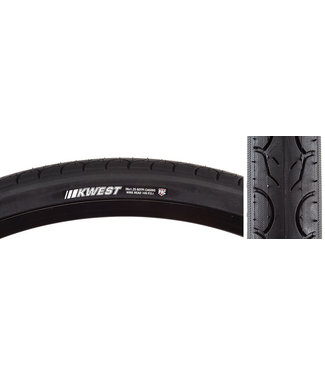Kenda Kwest Bicycle Tire 26x1.25 Black Wall Wire Bead