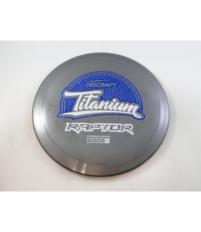 Discraft Titanium Raptor Distance Driver Golf Disc
