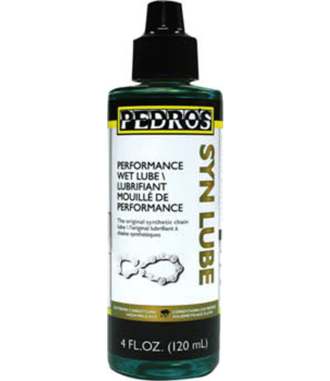 Pedro's Synthetic Wet Chain Lube - 4oz Dripbottle