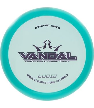 Dynamic Discs Lucid Vandal Understable Fairway Driver Golf Disc