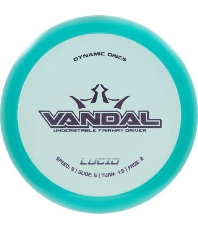 Dynamic Discs Lucid Vandal Understable Fairway Driver Golf Disc