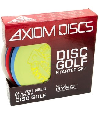 Axiom Discs Premium Disc Golf Starter Set