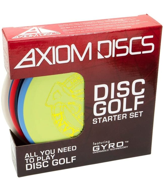 Axiom Premium Disc Golf Starter Set