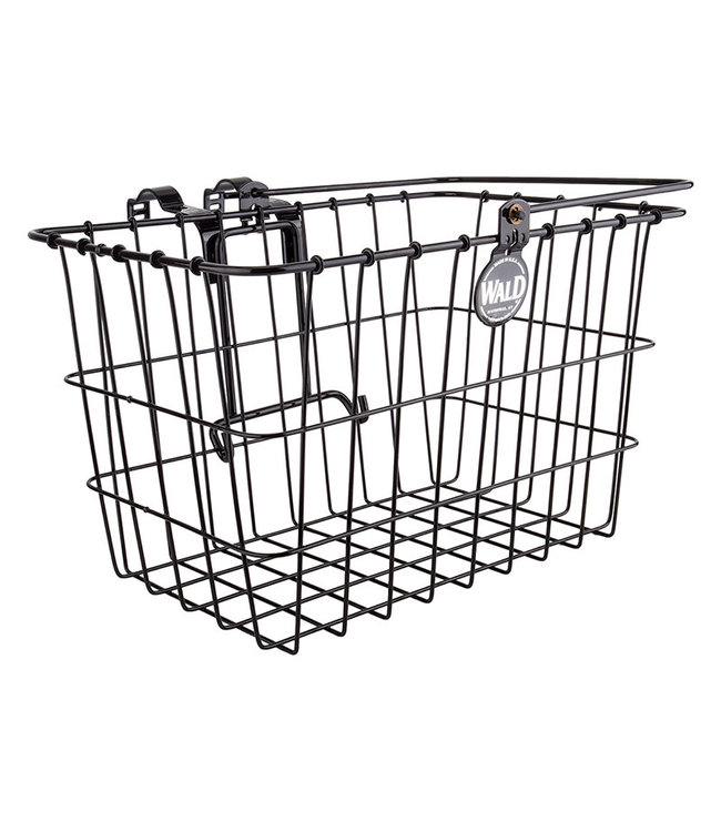 Wald Lift-Off Front Bicycle Basket With Attachment Bracket