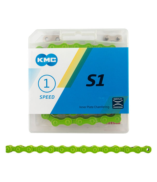 KMC S1 Single Speed Bicycle Chain 112 Link