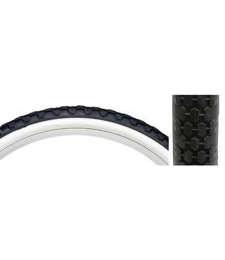 Tire Sunlite Black/white Wall Cruiser Wire Bead