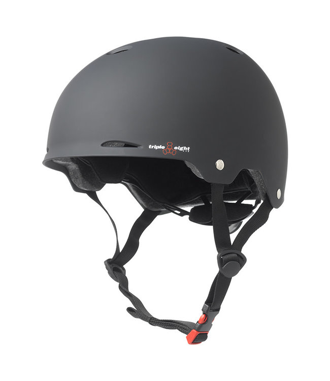 Bicycle/skate Helmet Triple 8 Gotham Dual Cert Lg-xl W/ Rear Adjustment Black