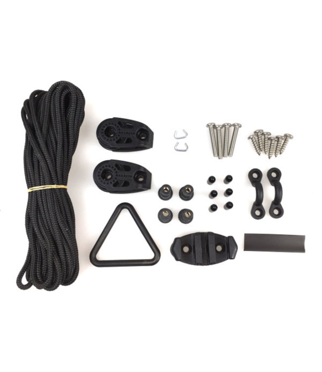 Yakgear Ak1 Deluxe Anchor Trolley With Pulleys