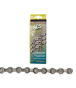 ACS ACS Bike Chain 1/2x3/32 Crossfire Single Speed SlL106l
