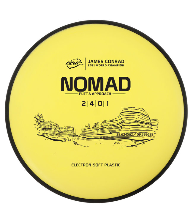 MVP Electron Soft Nomad Putt And Approach Golf Disc