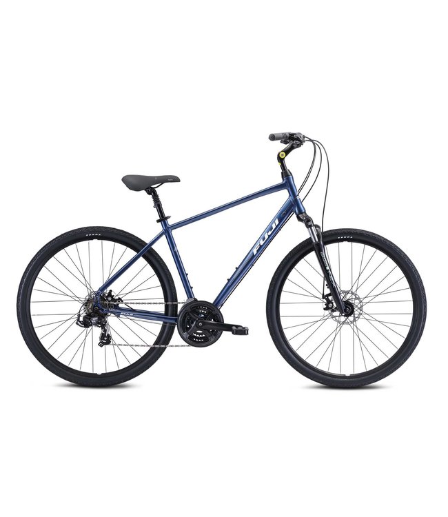 Fuji Crosstown 1.5 Lifestyle Hybrid Bicycle Navy Blue