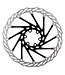 Clarks CL Disc Brake Rotor 180 Black/Silver 6 Bolt
