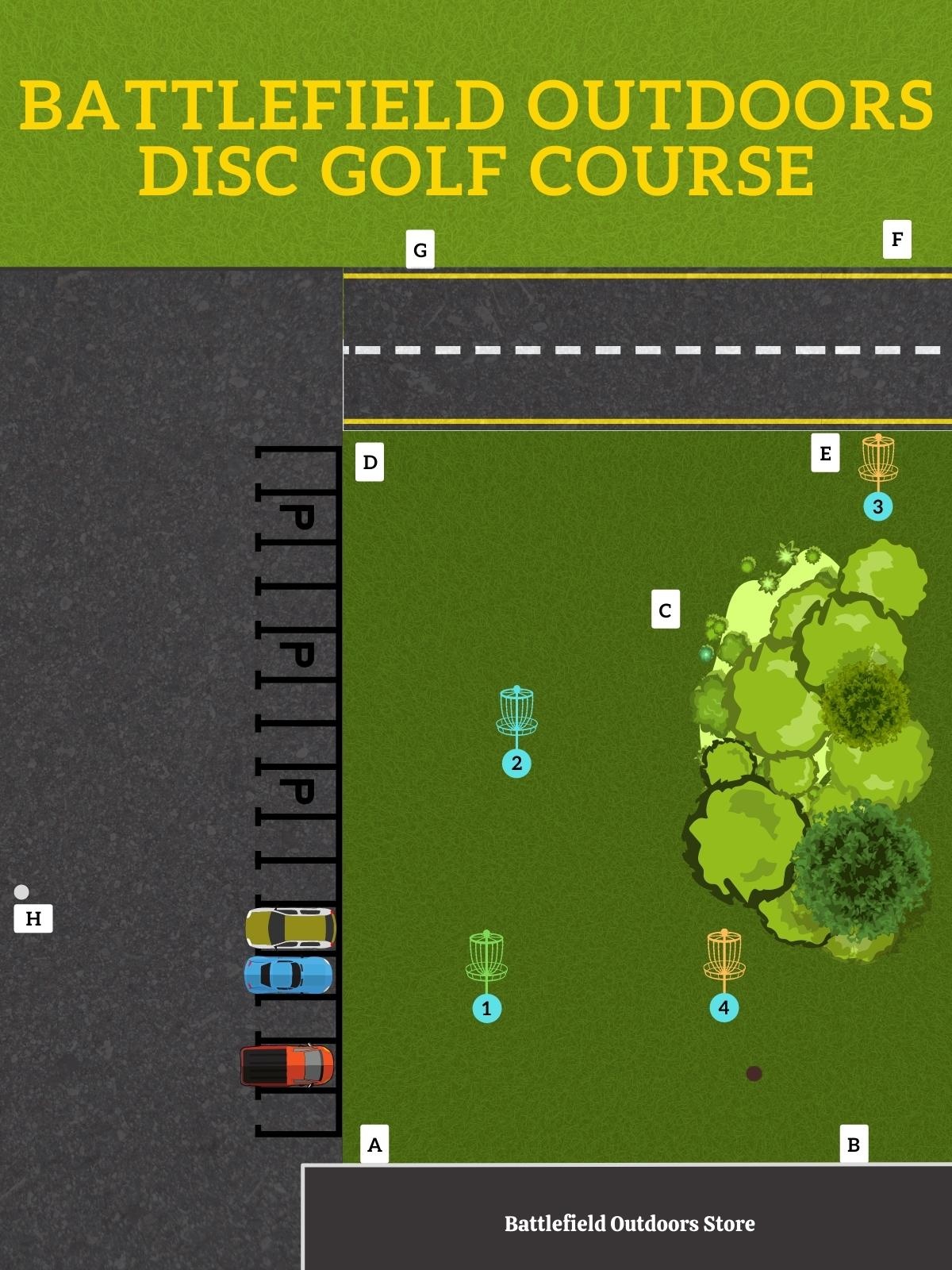 Disc Golf Putting Course