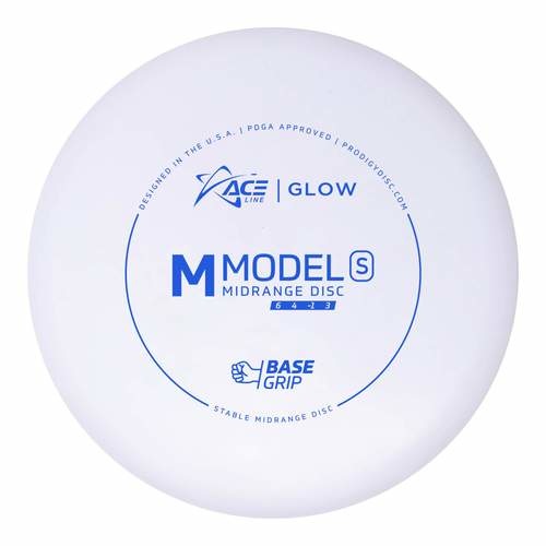 Prodigy Ace Line M Model S Glow Base Grip Midrange Golf Disc