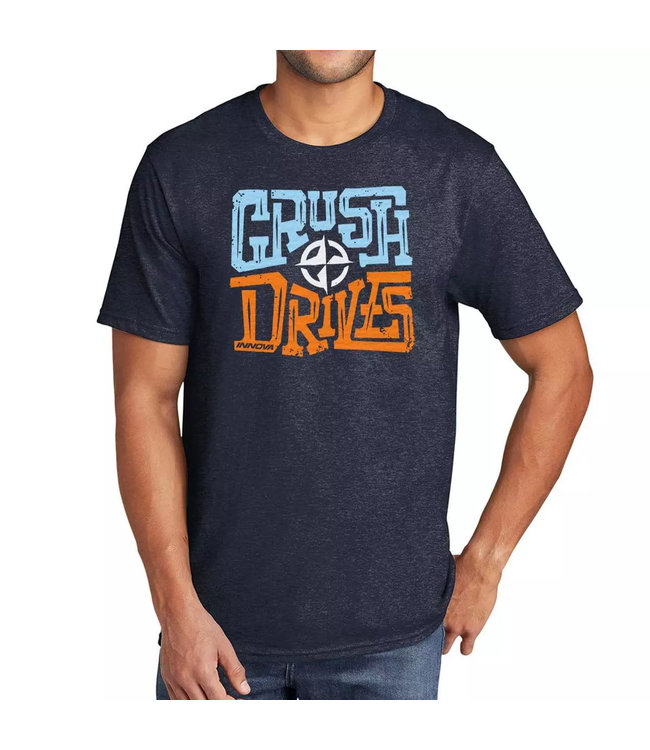 Innova Disc Golf Crush Drives Sort Sleeve Tee Shirt