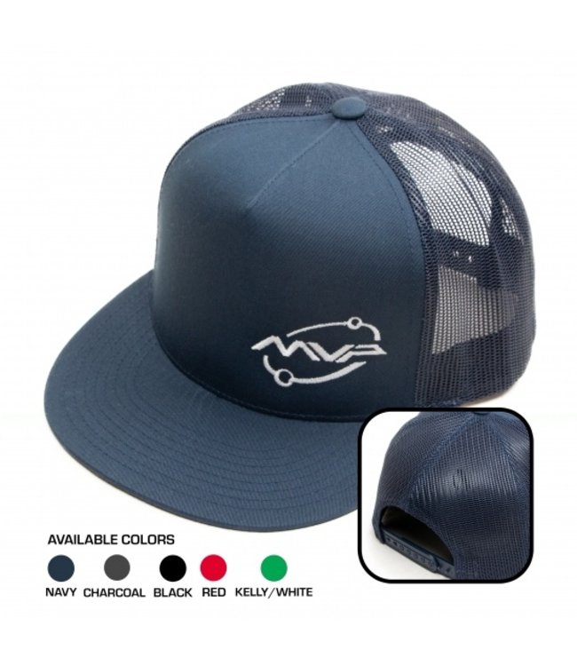MVP Disc Sports Trucker Style Disc Golf Hat With Orbital Logo