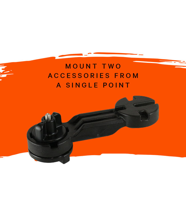 YakAttack Sidearm Track Mount GearTrac ATTachment