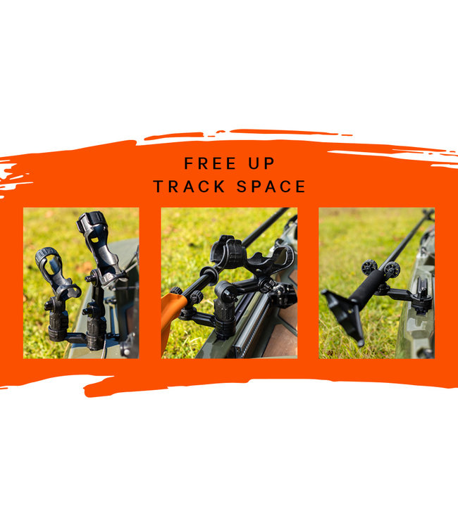 YakAttack Sidearm Track Mount GearTrac ATTachment