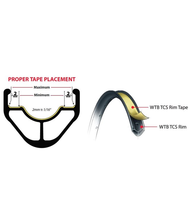 WTB Tubeless Rim Tape 11mm Roll