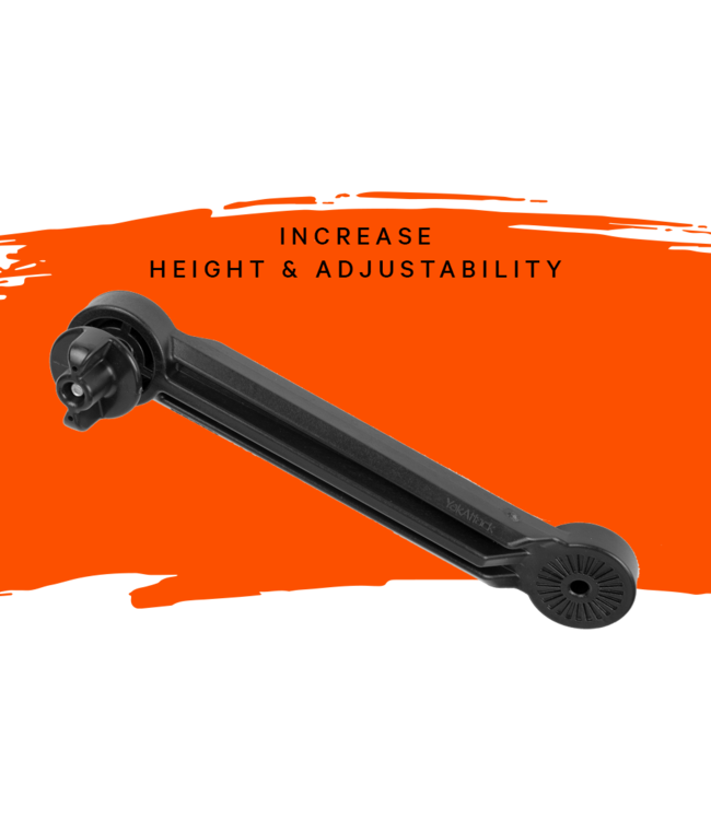 YakAttack 8in Extension With Haredware