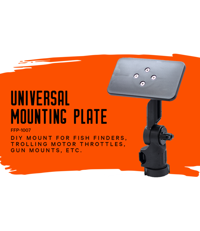Universal Mounting Plate W/locknload Mounting System 6in X 3.5in