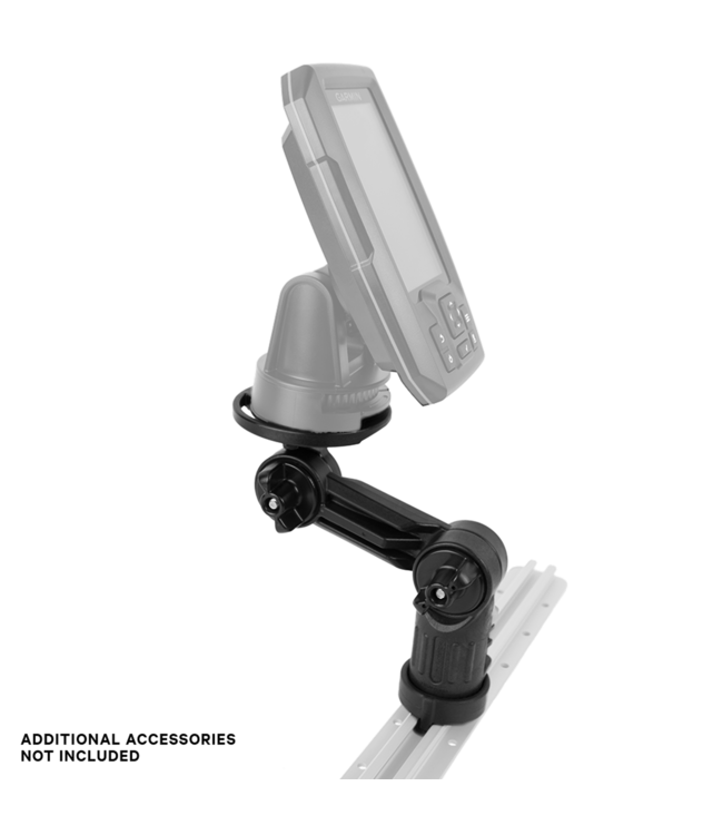 YakAttack Fish Finder Mount Round Plate Works With Garmin