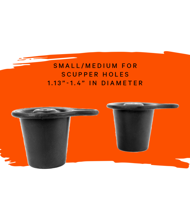 YakAttack Universal Scupper Plugs Pack Of 2