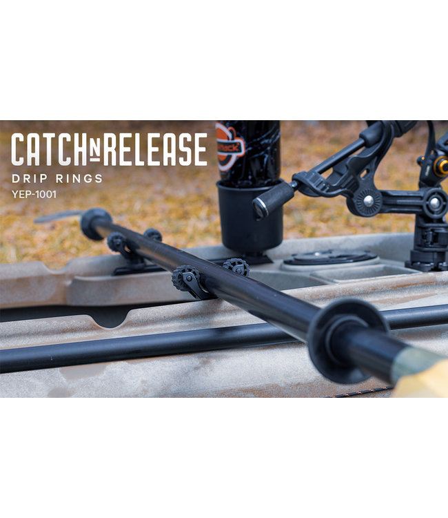 YakAttack Catchnrelease Kayak Paddle Drip Rings Pair