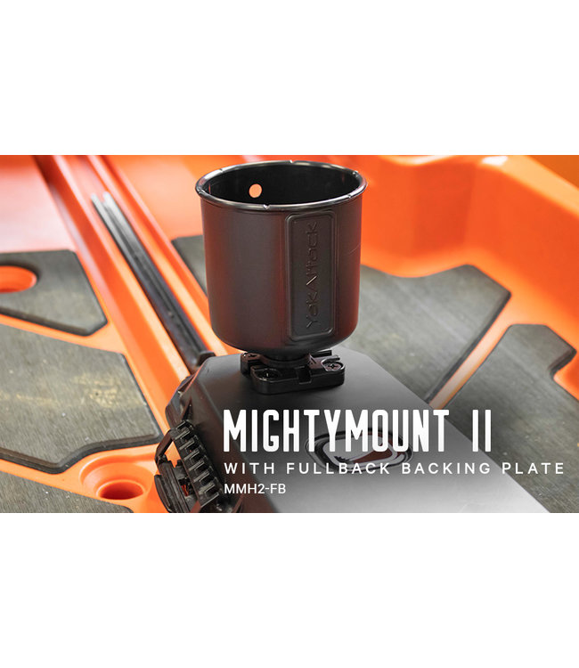 MightyMount II FullBack Backing Plate Includes Mounting Hardware