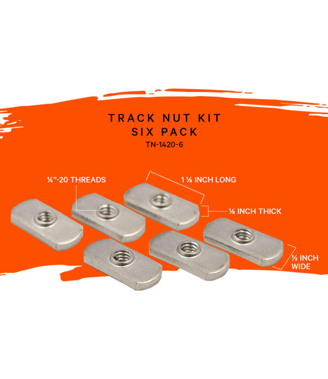 YakAttack Track Nut Kit