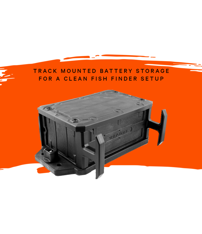 CellBlok Track Mounted Accepts 7.2ah and 9ah Batteries Includes Box and Hardware