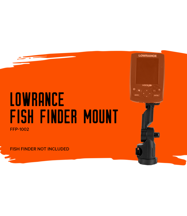 YakAttack Fish Finder Mount for Lowrance Elite/hook 3 4 5 and Elite Ti 5 7