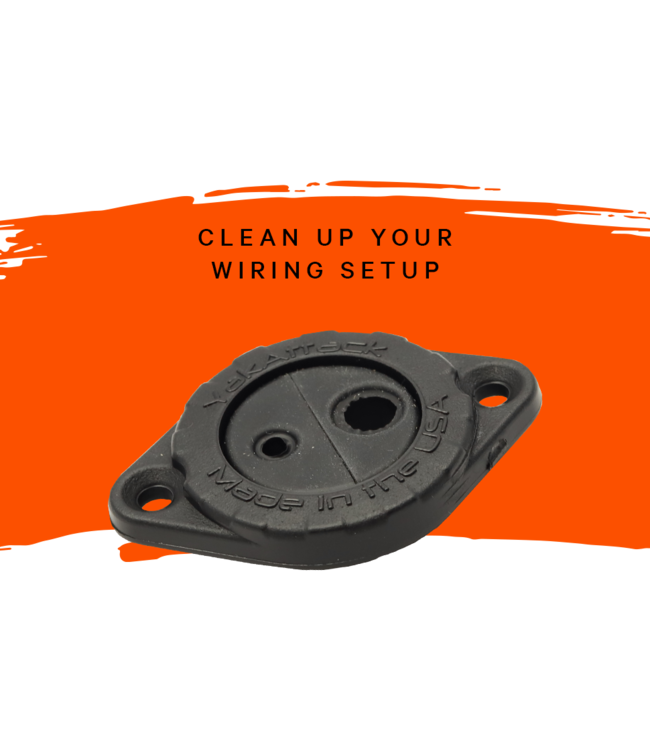 YakAttack Through Hull Wiring Kit Includes Two Kits