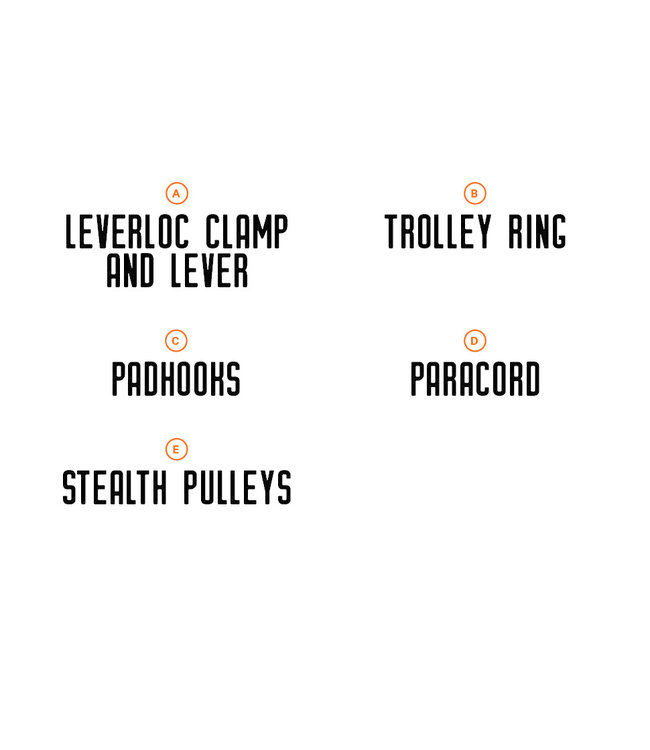 YakAttack LeverLoc Anchor Trolley