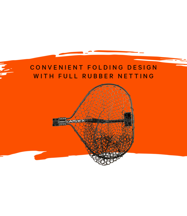 YakAttack Leverage Landing Net 20 X 21 48 Inches Long