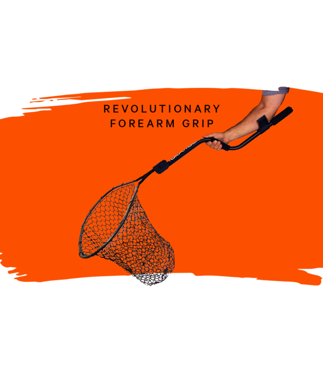 YakAttack Leverage Landing Net 12x20'' Hoop With Foam Extension