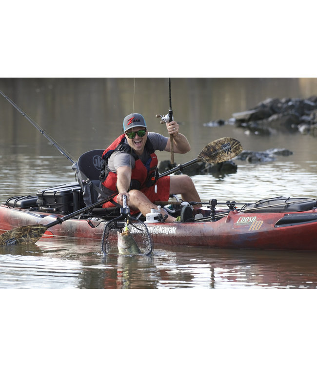 YakAttack Leverage Landing Net 12 X 20 Hoop 49 Inch Overall Length