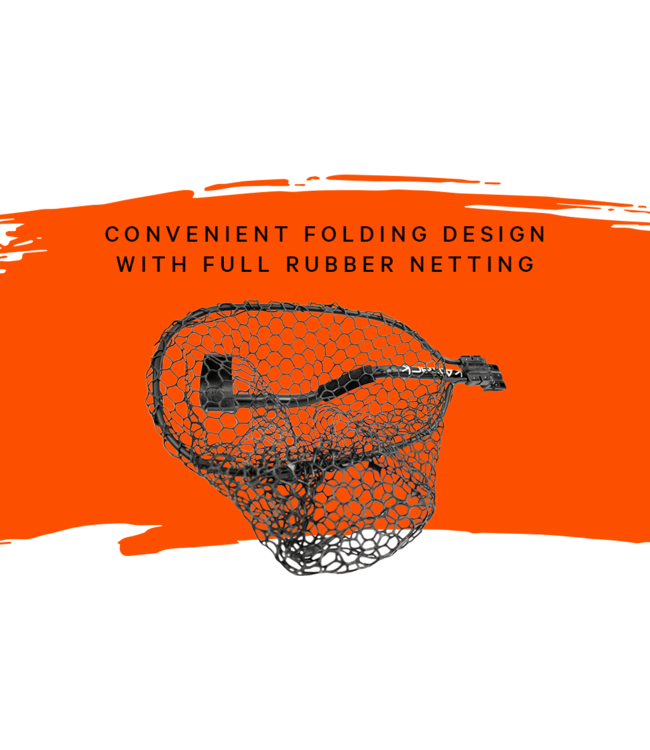 YakAttack Leverage Landing Net 12 X 20 Hoop 49 Inch Overall Length