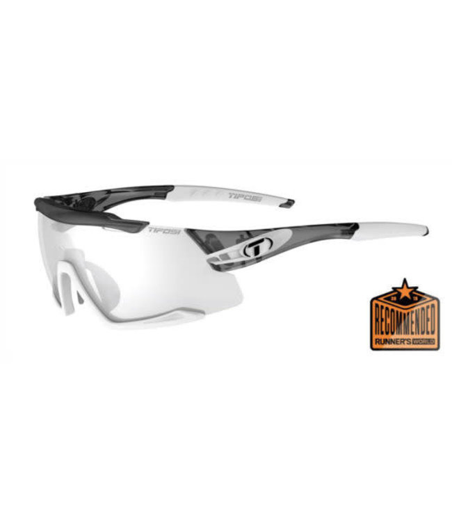 Tifosi Aethon Fototec Sunglasses - Crystal Smoke/white