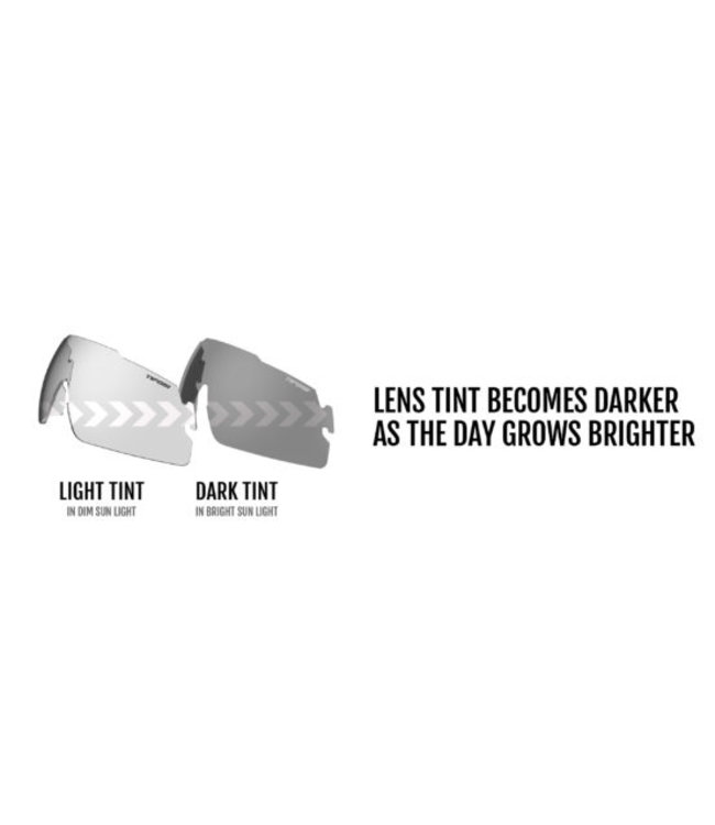Tifosi Aethon Fototec Sunglasses - Crystal Smoke/white