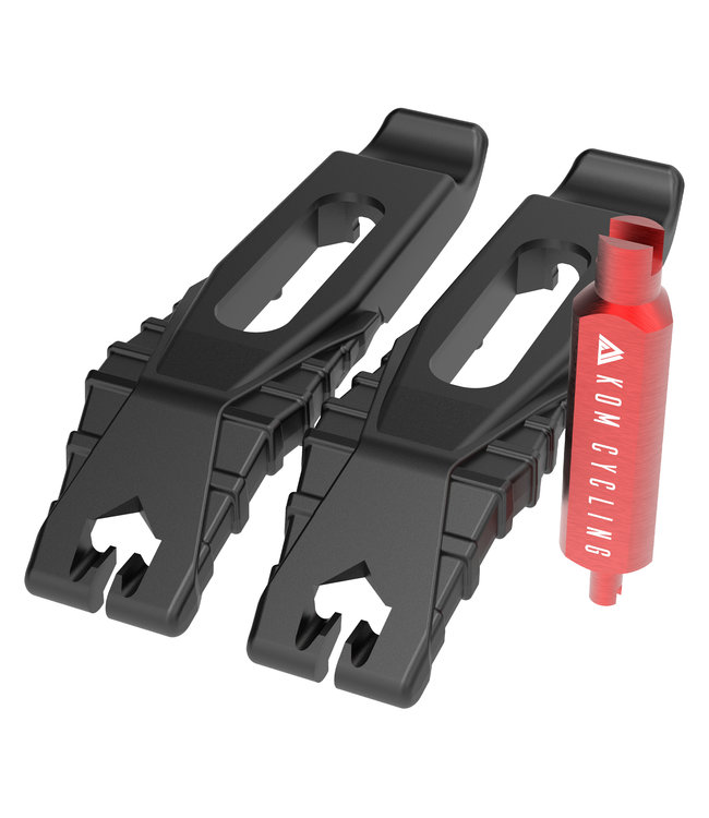 Kom Tire Lever Tool with Valve Core Combo