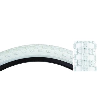 Sunlite Bicycle Tire 14x2.125 Wire Bead White