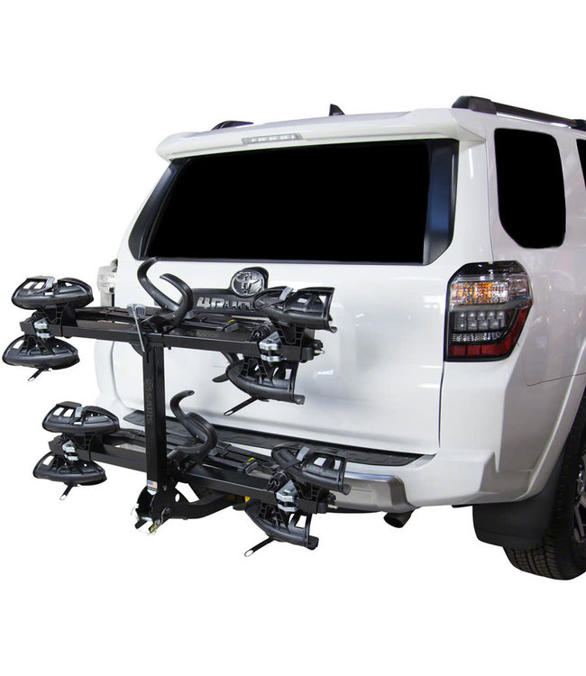 SuperClamp EX Hitch Bike Rack - 4-Bike 2" Receiver Black