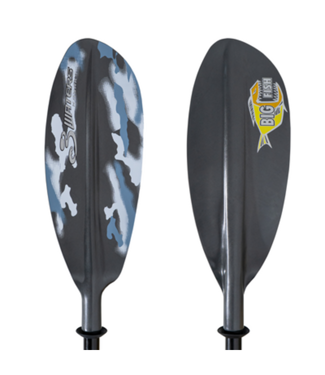3Waters Big Fish Camo Paddle Aluminum 250cm
