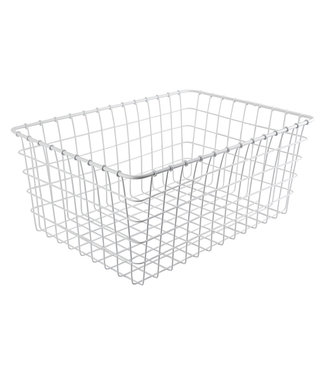 Wald Products Tricycle Basket 21x15x9 White