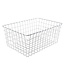 Wald Products Tricycle Basket 21x15x9 White