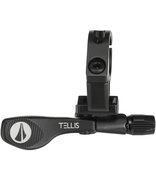 Sdg Tellis Dropper Post Remote - Adjustable 22.2 Bar Clamp And Haredware Black
