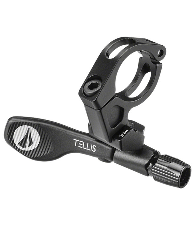 Sdg Tellis Dropper Post Remote - Adjustable 22.2 Bar Clamp And Haredware Black