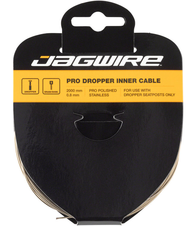 Jagwire Pro Dropper Polished Inner Cable 0.8mm x 2000mm