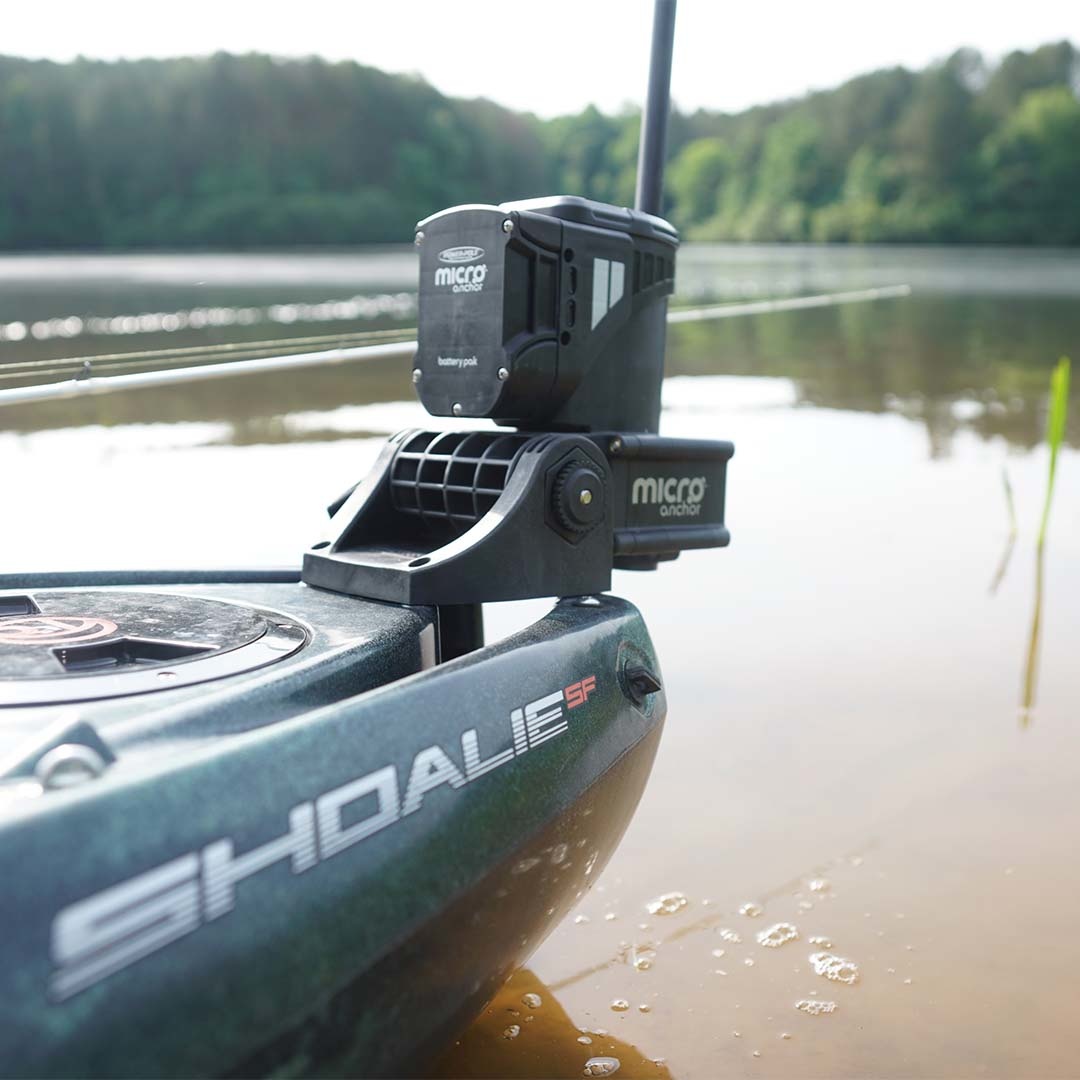 Crescent Shoalie SF - 12 Foot Specialized Fishing Kayak - Battlefield